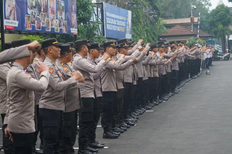 Kapolres Metro Bekasi Pimpin Langsung Gaktiblin: Tegaskan Disiplin sebagai Pilar Utama Profesionalisme Polri